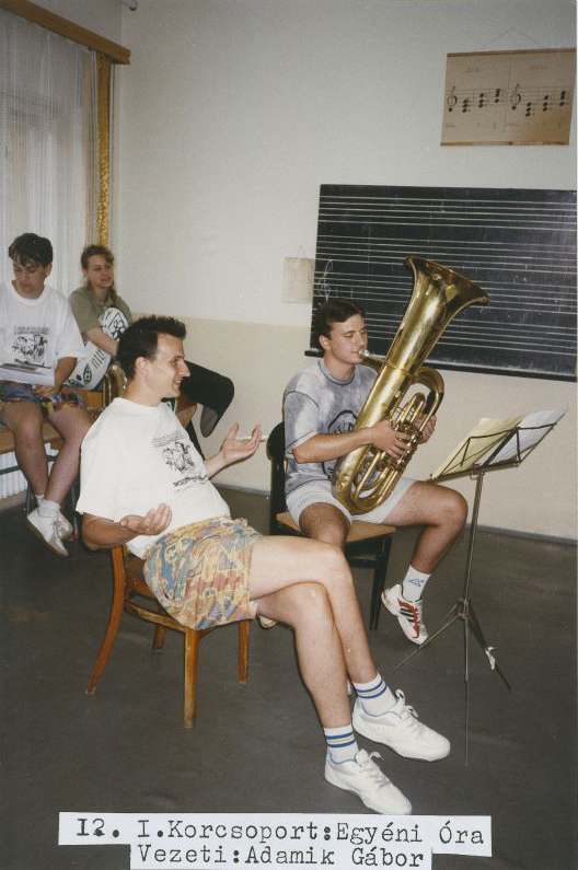 A Bartók Béla Zeneiskola mesterkurzusa.