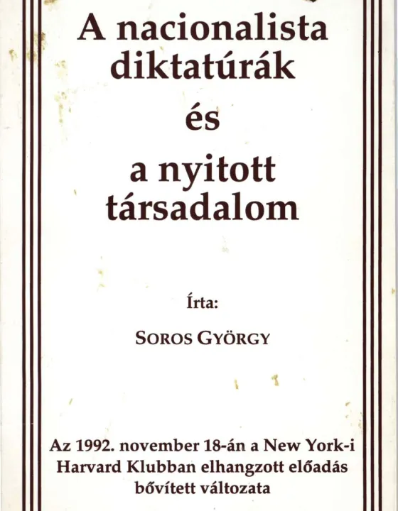 Thumbnail - A nacionalista diktaturak es a nyitott tarsadalom